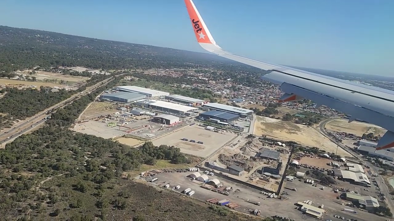 Landing at Perth Airport | Perth Western Australia 🇦🇺