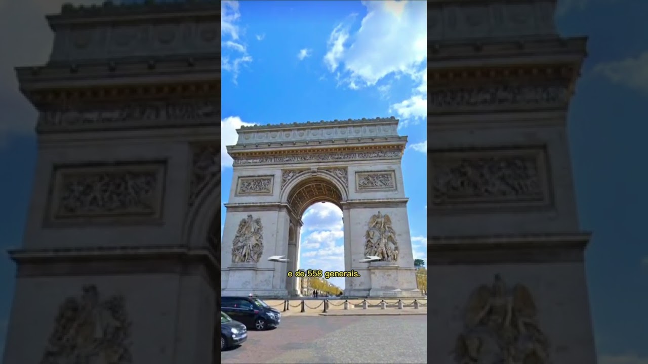 S&eacute;rie Geomundo: o Arco do Triunfo #geomundo #arcodotriunfo #franca #paris