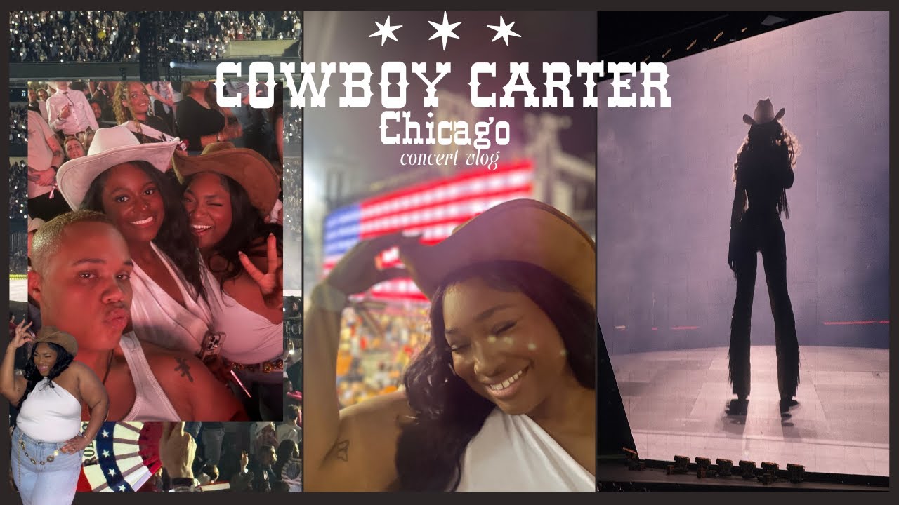 Seeing Beyoncé Again?? | Cowboy Carter Tour Chicago ☆𐚁