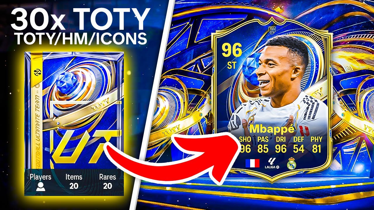 WE PACKED 30x TOTY/TOTY HM/TOTY ICONS! 🥳 FC 26 Ultimate Team
