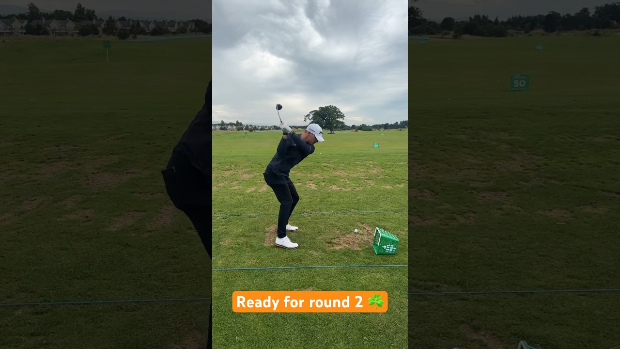 Round 2 here at the Irish Challenge!☘️ #golf
