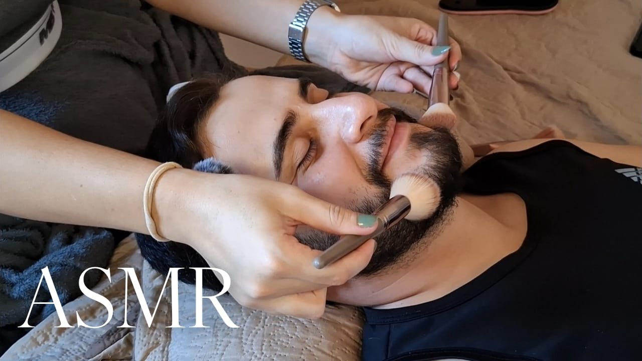 ASMR aplicado com movimento suaves