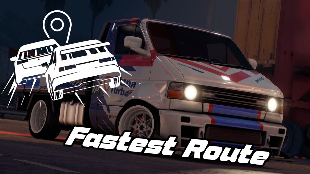 Static Shift Racing - Twin Palm Marker Hunt Route