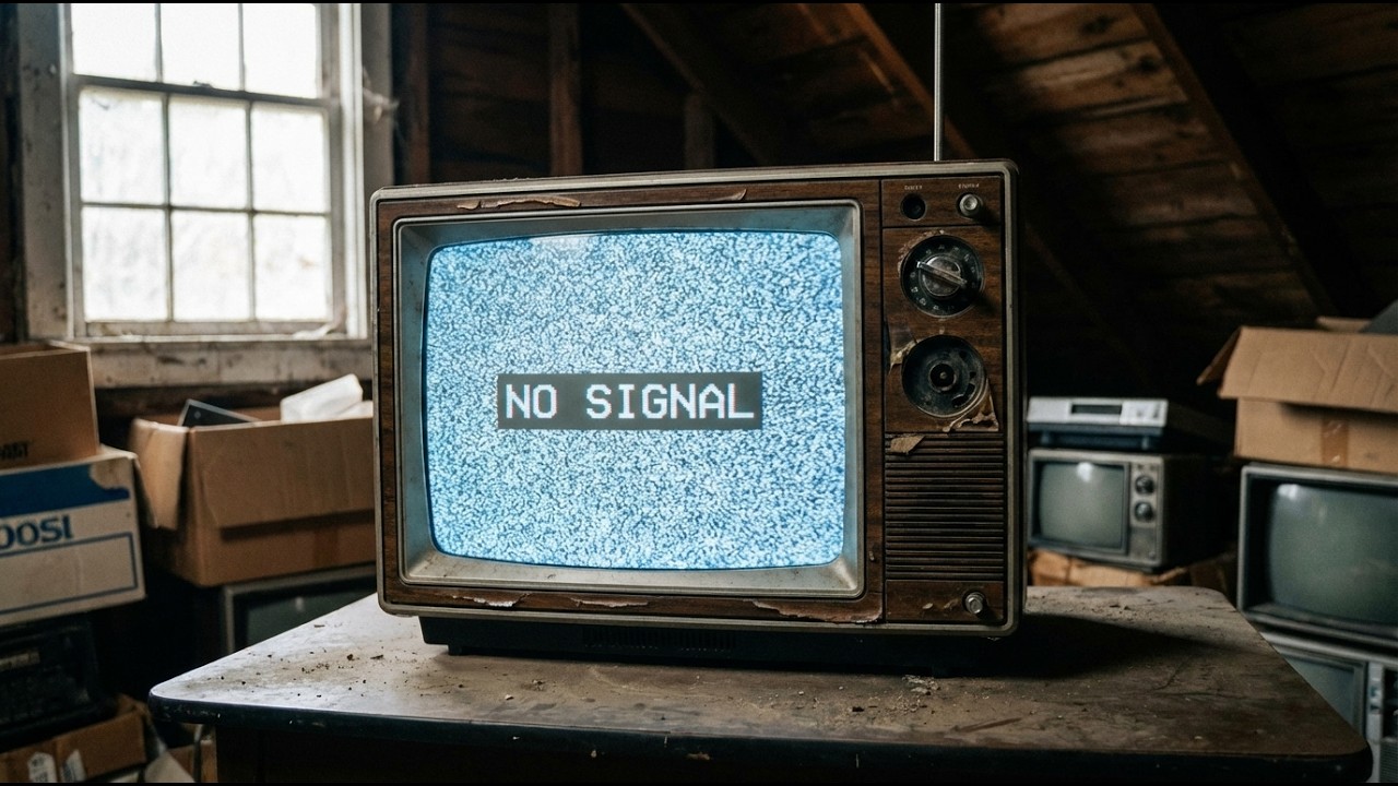 Broken Relaxing TV White Noise