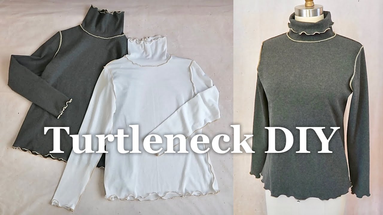 How to easily COPY your clothes and add LETTUCE hem 🥬