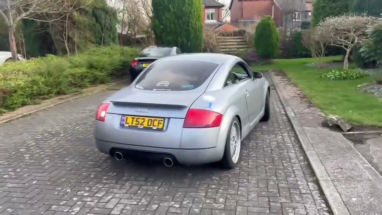 Fitting a Gravity V2 Catback Exhaust tomy Audi TT 225 mk1