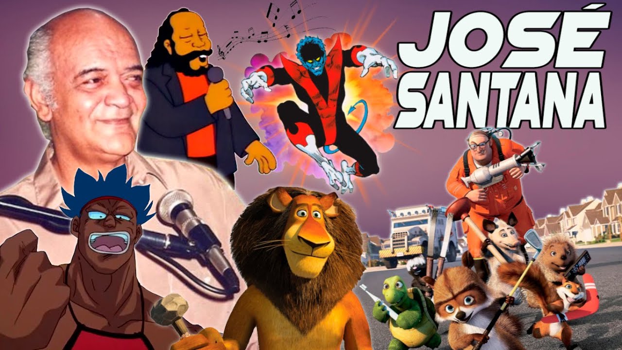 DUBLADOR JOSÉ SANTANA | DESENHOS ANOS 90/2000