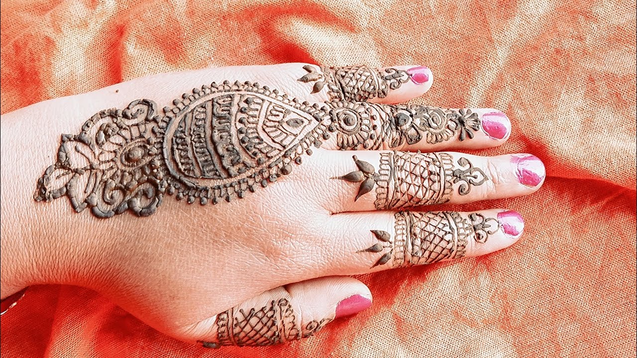 Mehndi Design of the year... Simple Unique Mehndi Design 💞🙏