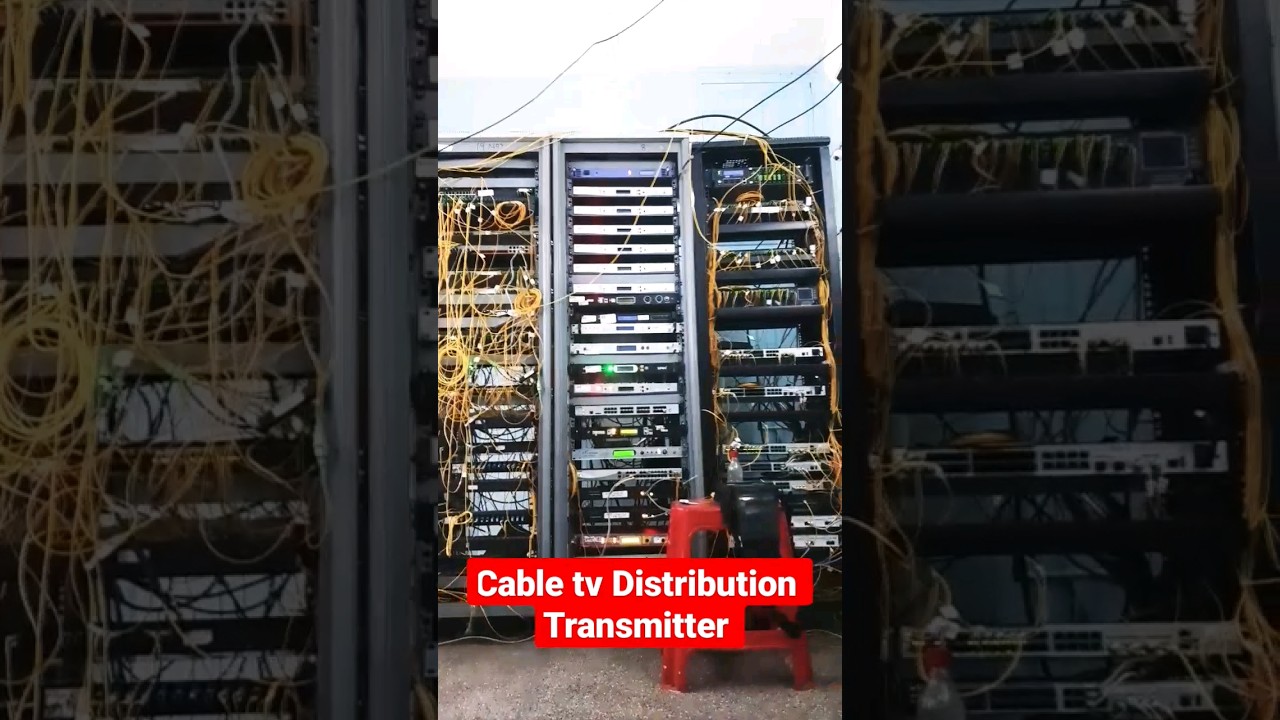 cable tv distribution unit || Transmitter catv #dthandcabletv #traiupdate #cabletv #ftth