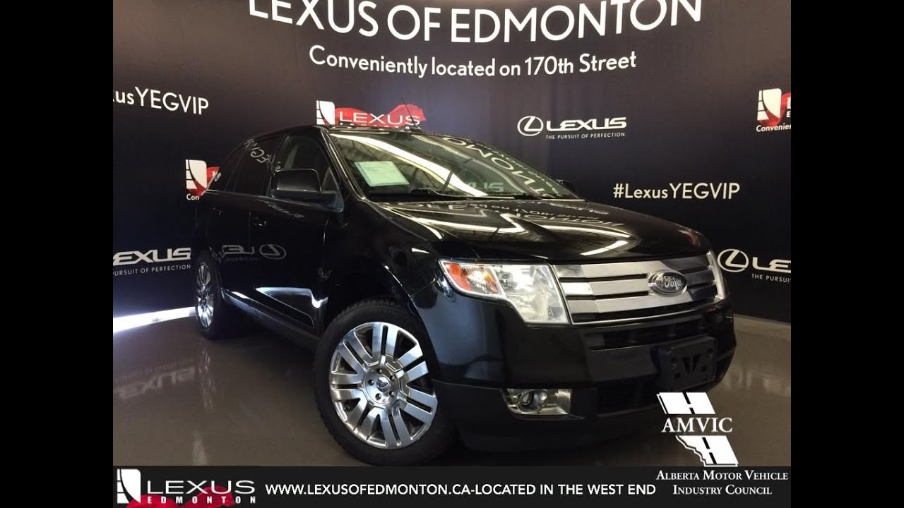 Used 2009 Black Ford Edge Limited AWD Walkaround Review | Airdrie Alberta