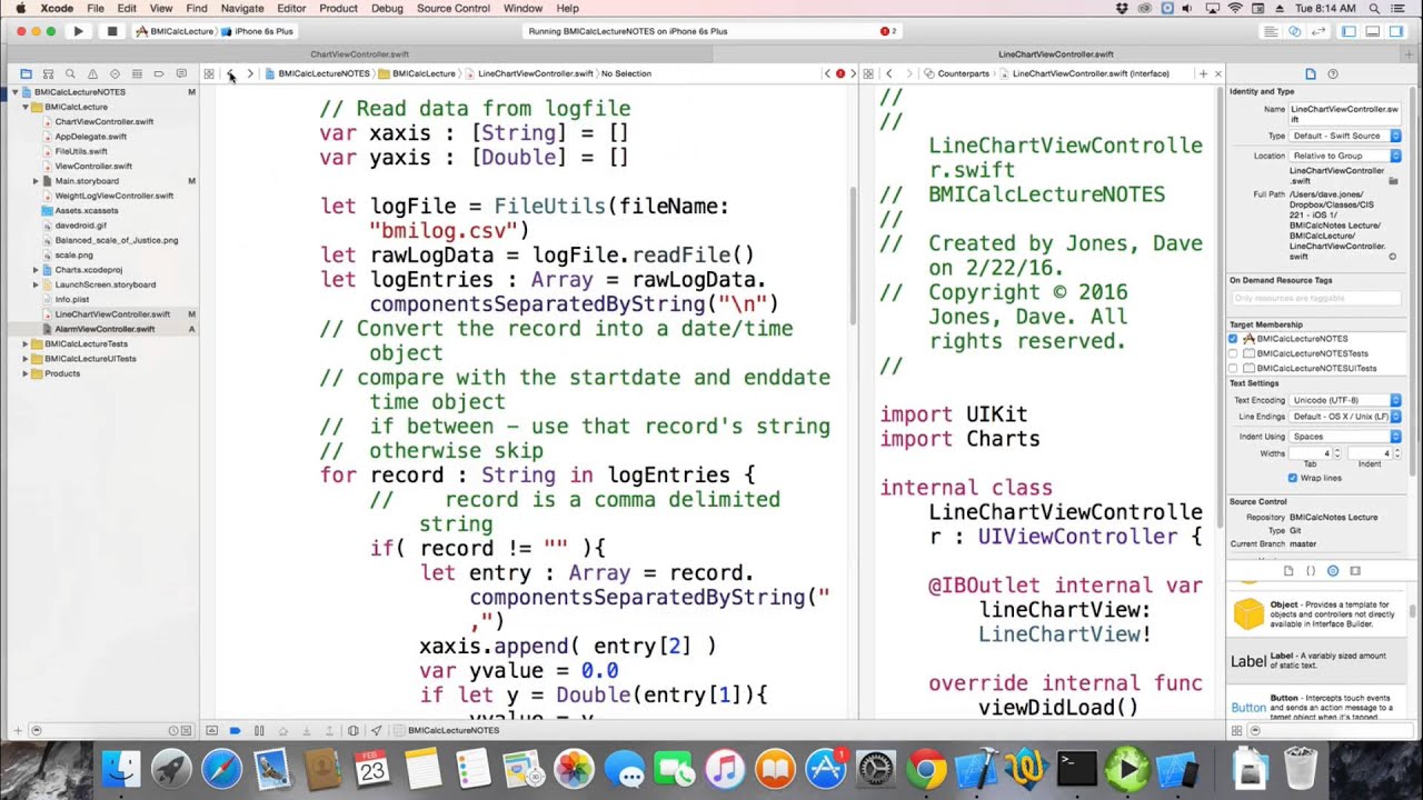 iOS Swift 2.2 Mobile Development - Lecture 21/25 - Notifications