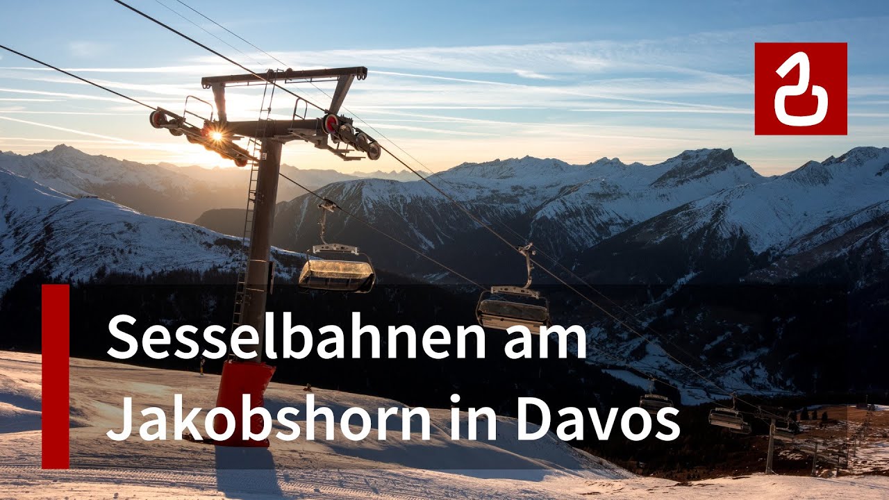Sesselbahnen auf der Clavadeler Alp (Davos - Jakobshorn)