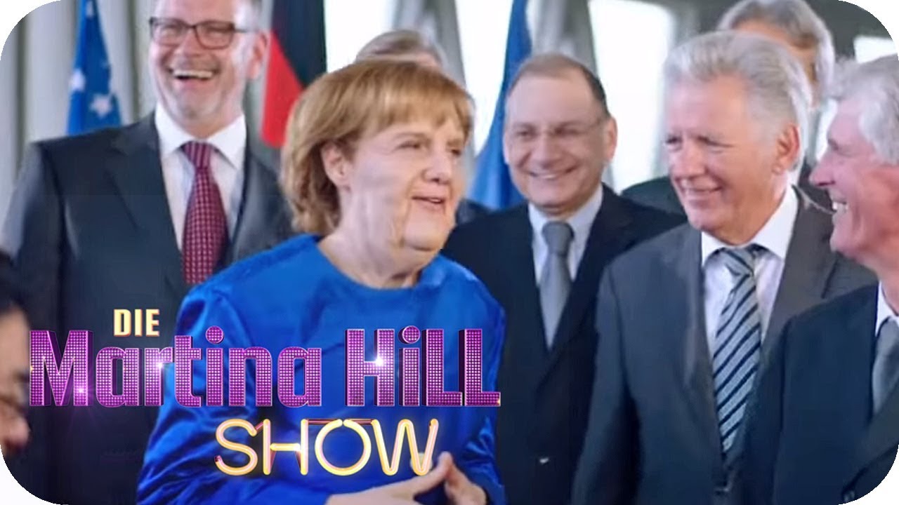 Angela Merkel betritt Neuland | Die Martina Hill Show | SAT.1 TV