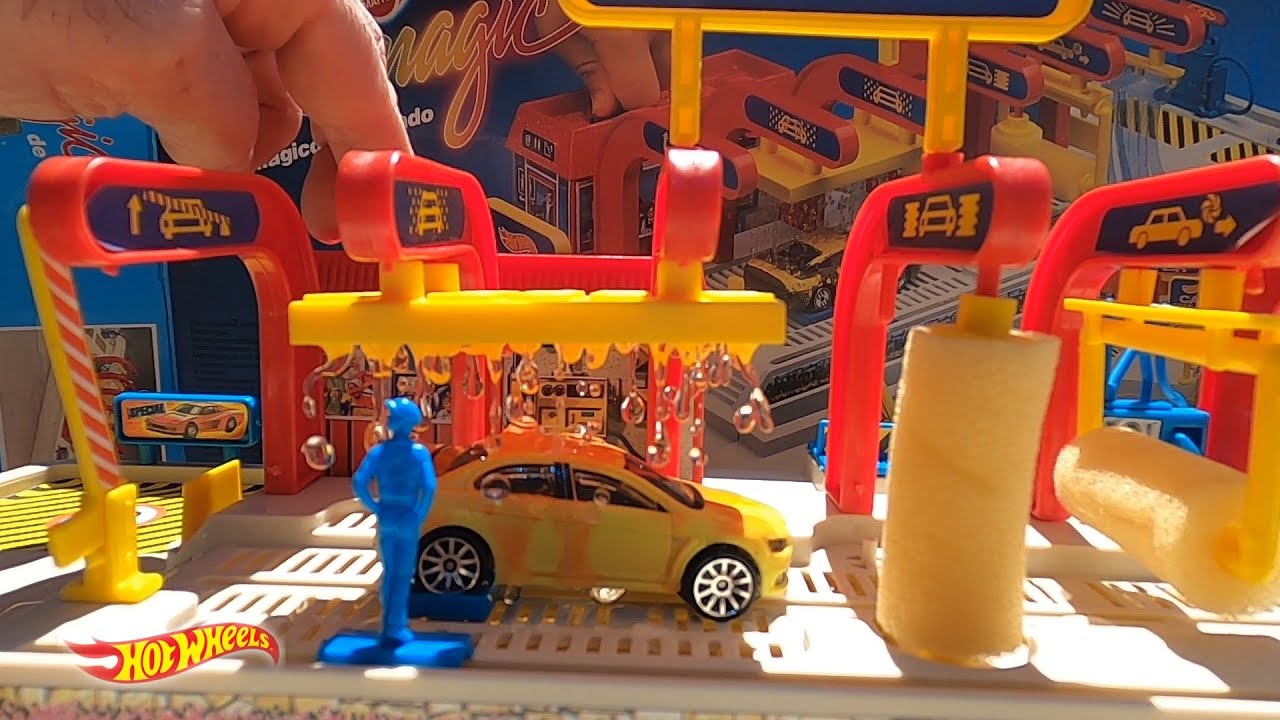 Túnel de Lavado Automagic Hot Wheels