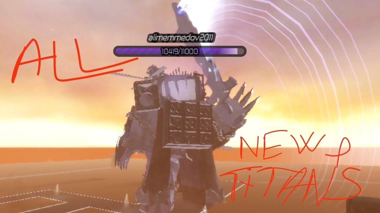 IMPROVED TİTAN TV MAN+TITAN CLOCKMAN SHOWCASE Ultra toilet fight 2 #roblox #utf2 #ultratoiletfight2