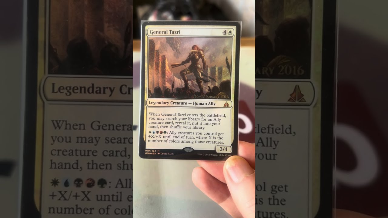 Ally Tribal General Tazri bracket 3 2026 #mtgcommander