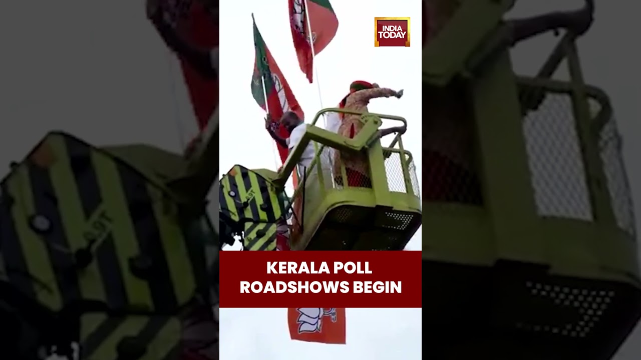 Kerala Local Body Polls: Congress, BJP, CPI(M) Roadshows | India Today