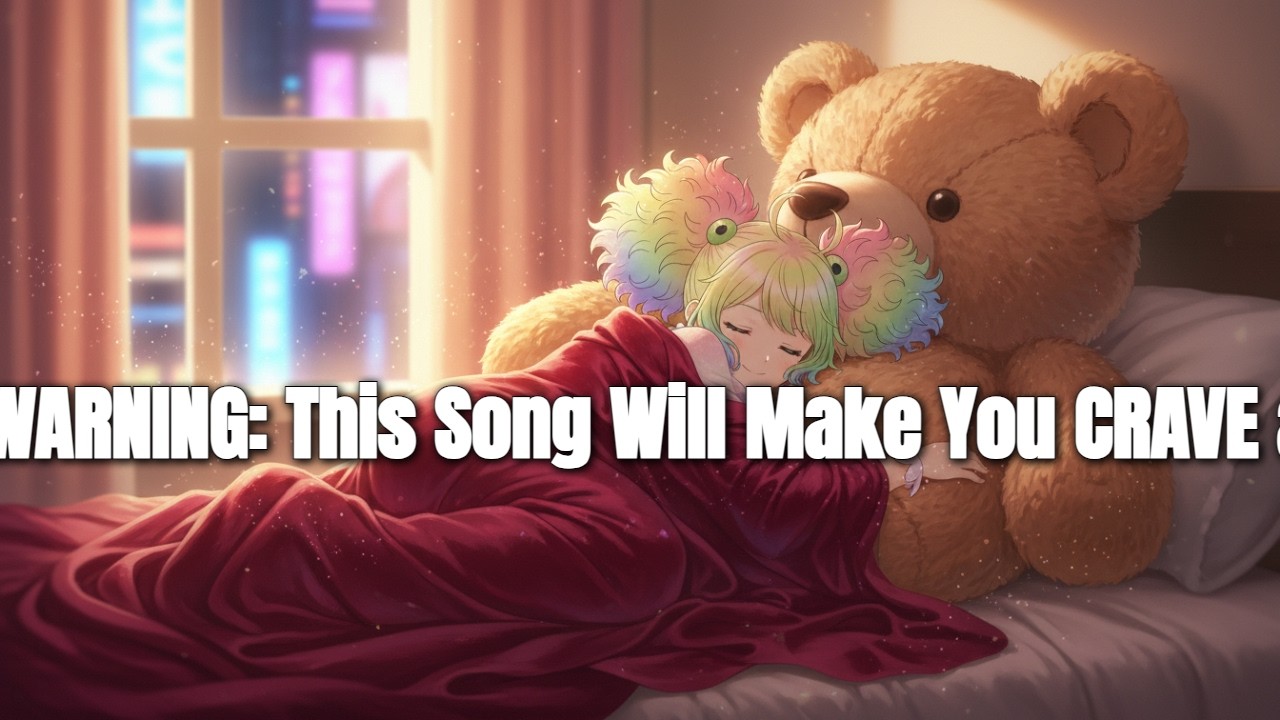 🧸✨ Teddy Bear by CandyE Anime Girl Singing [ Remasterd ] ✨🧸