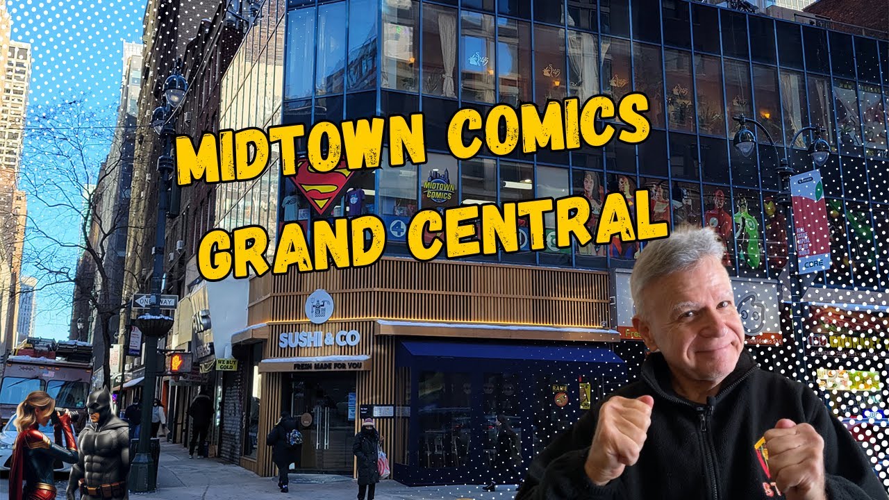 The MIND-BLOWING World of Comics at Midtown Comics Grand Central