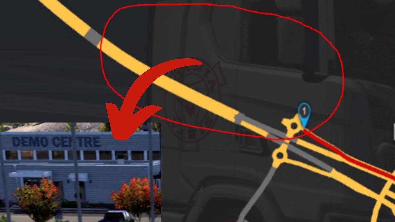 How To Visit the Hidden Scania Demo Center in Euro Truck Simulator 2