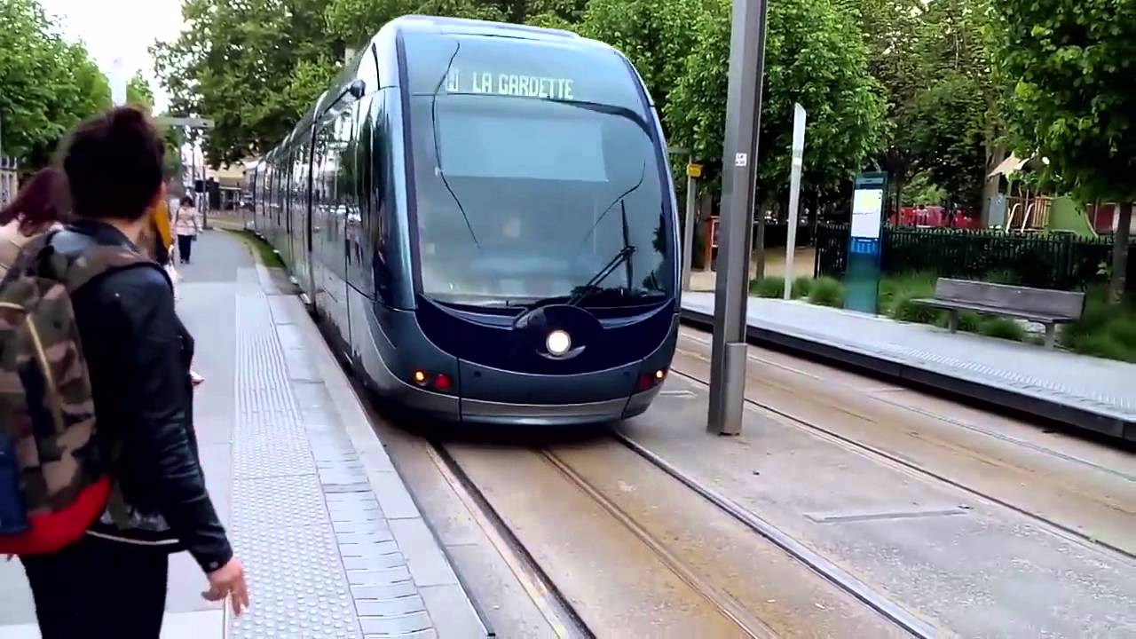 Choo Choo Train - Tram Trains Of City, Bordeaux Choo Choo Trains For Toddlers By JeannetChannel