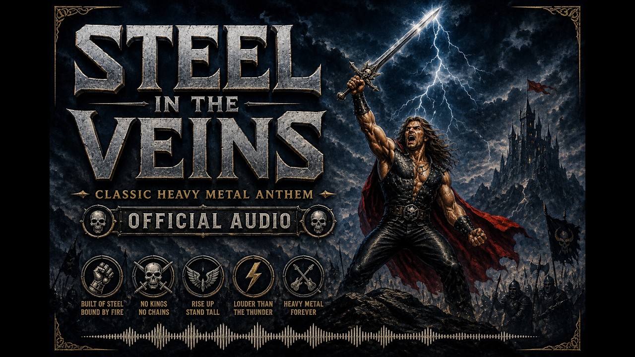Steel in the Veins – Classic Heavy Metal Anthem (Official Audio)