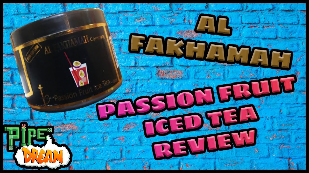 Al Fakhamah Passion Fruit Iced Tea [Al Fakhamah Mini Series Review] 2019