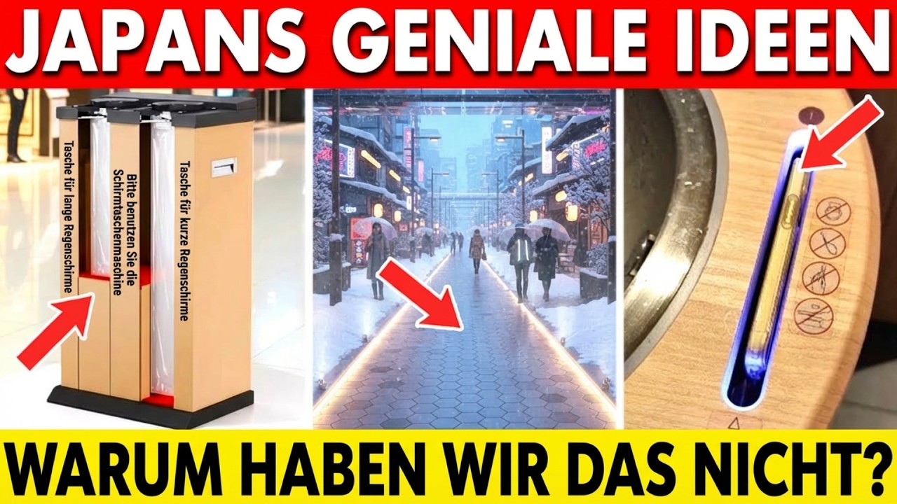 12 VERSTECKTE Dinge in Japan, die es überall geben sollte...😲