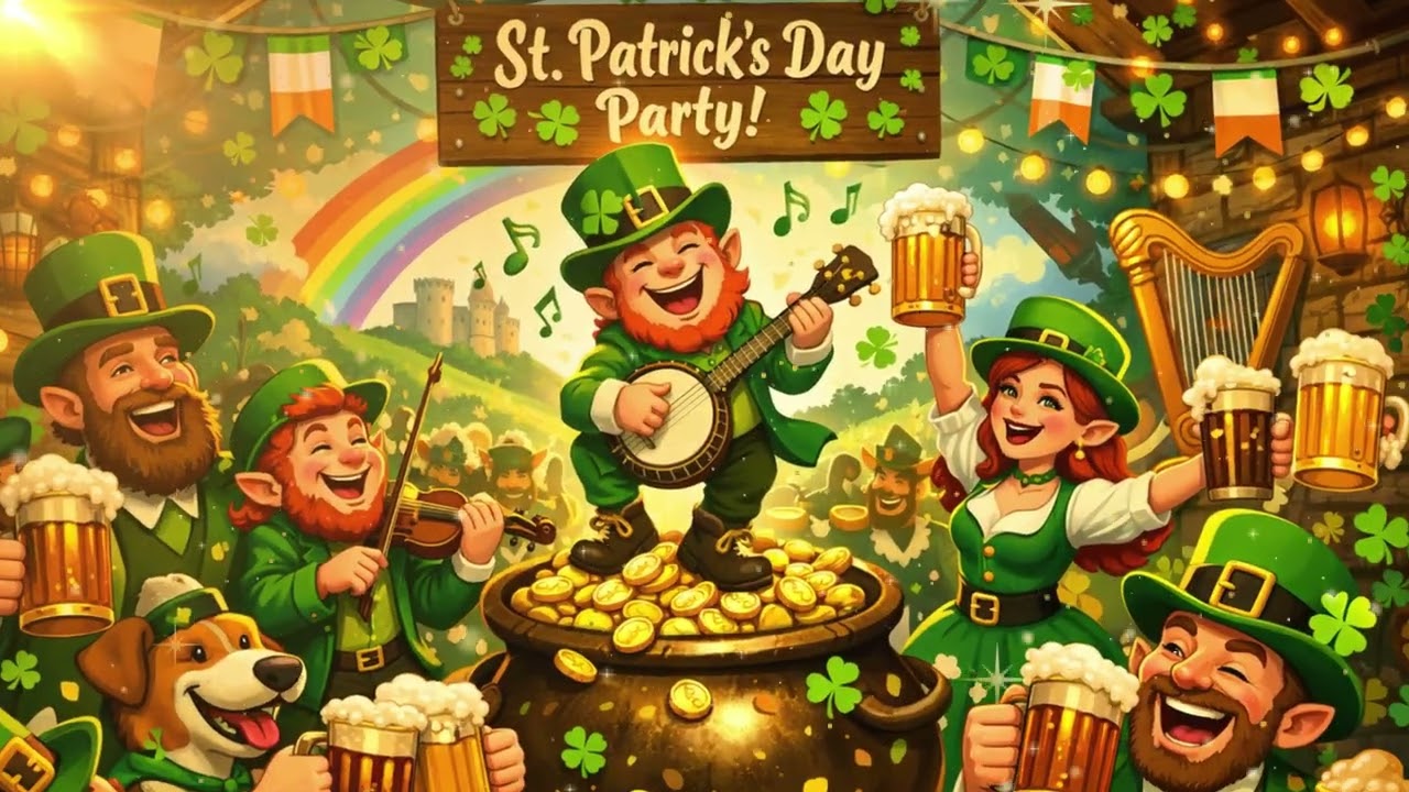 Shamrock on the floor (3) - FAT CAT IRISH MUSIC (PARTY IRISH MUSIC) - 2026