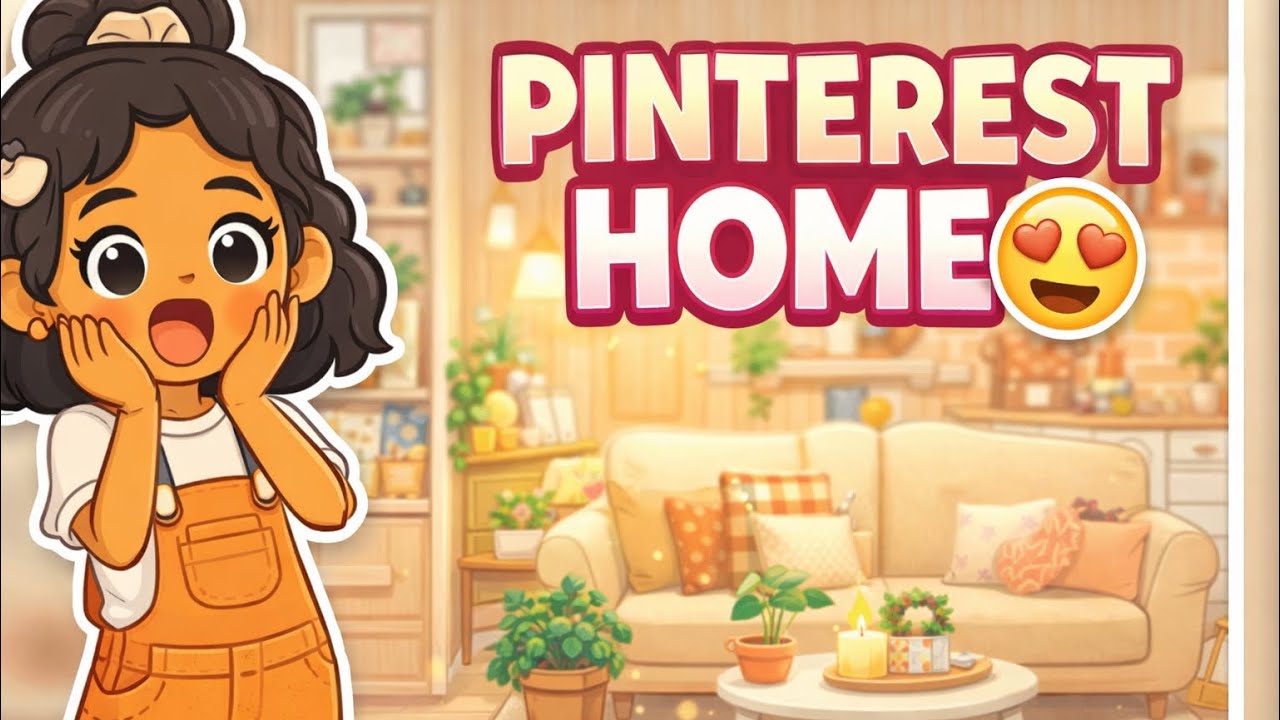 Pinterest-Style Aesthetic Home in Toca Boca ✨ ഇത് കൊള്ളാലോ😱 |The Gaming Girl