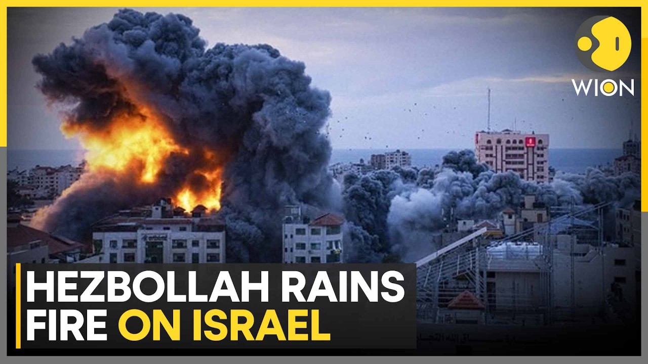 Israel-Iran War: Hezbollah Rockets Pound Israel, IDF Strikes Southern Lebanon Positions | WION
