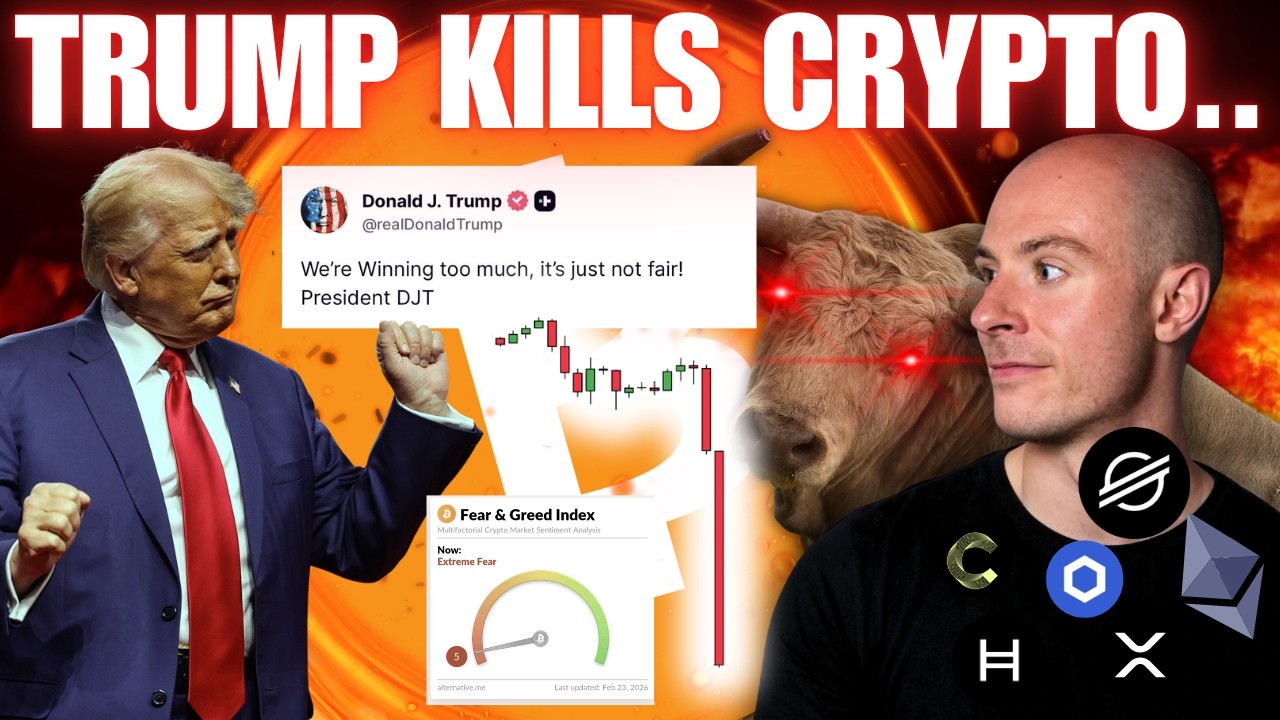 Is Trump Killing Crypto... Are You Tired Of Winning Yet?? What's Driving This Extreme Fear!!