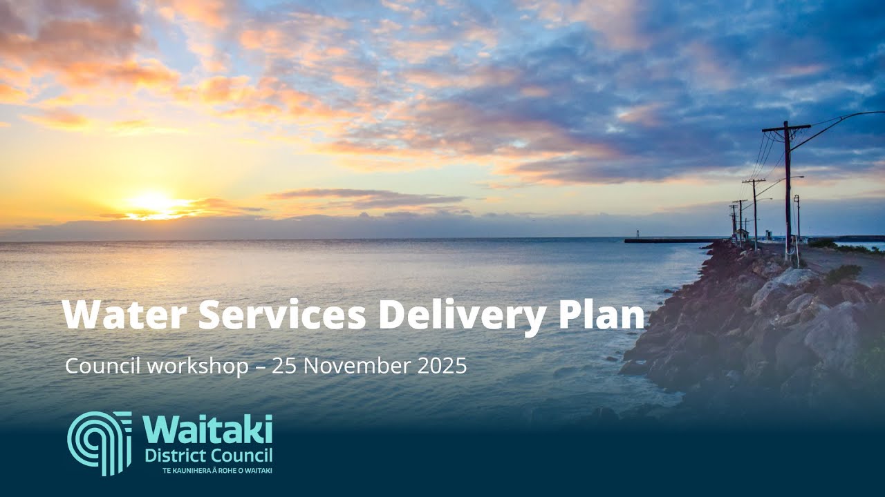 Water Services Delivery Plan Workshop 25/11/2025