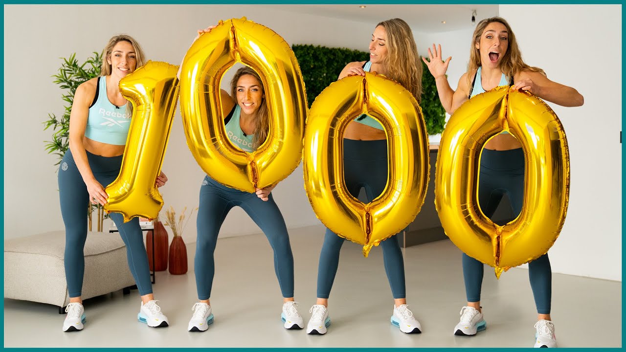 60 minuten BBB workout voor thuis & 1.000 volgers | The Joy workout