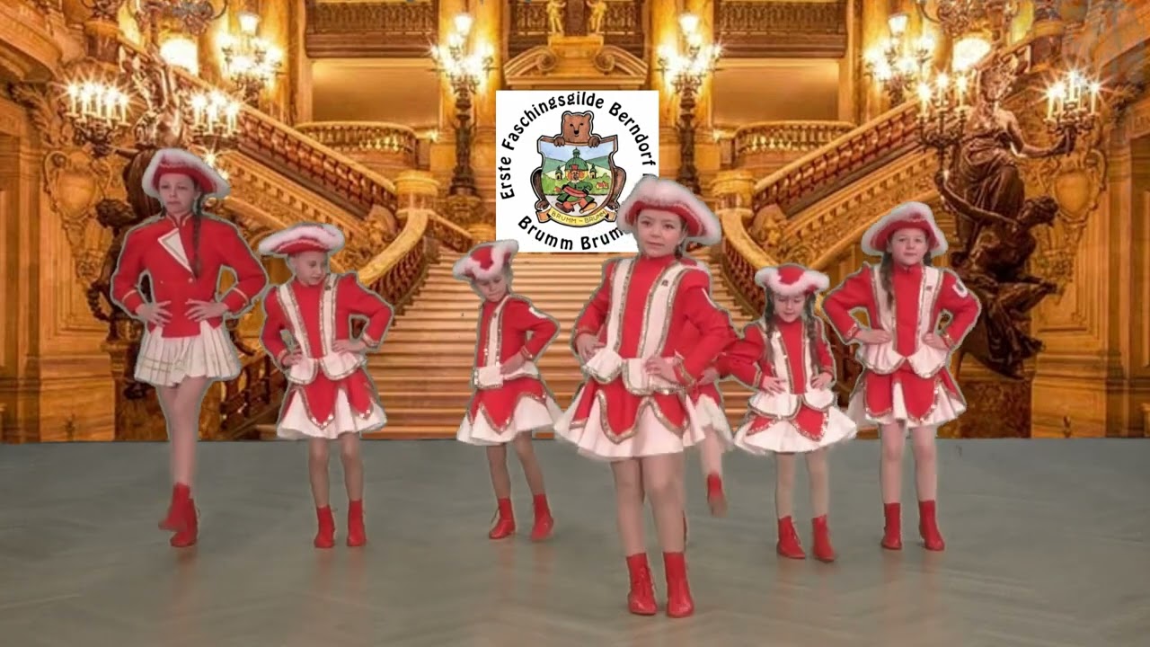 Die Garde der Ersten Faschingsgilde Berndorf