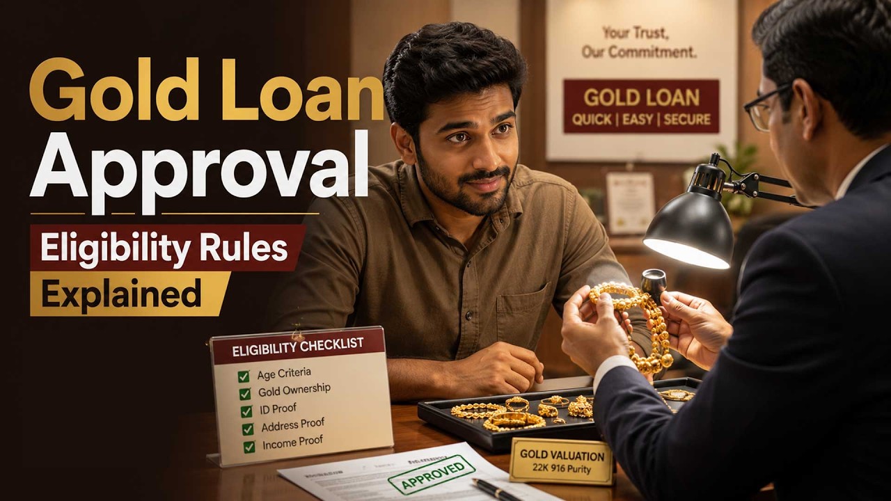 How Gold Loan Is Approved: Eligibility Rules Explained | Bajaj Markets