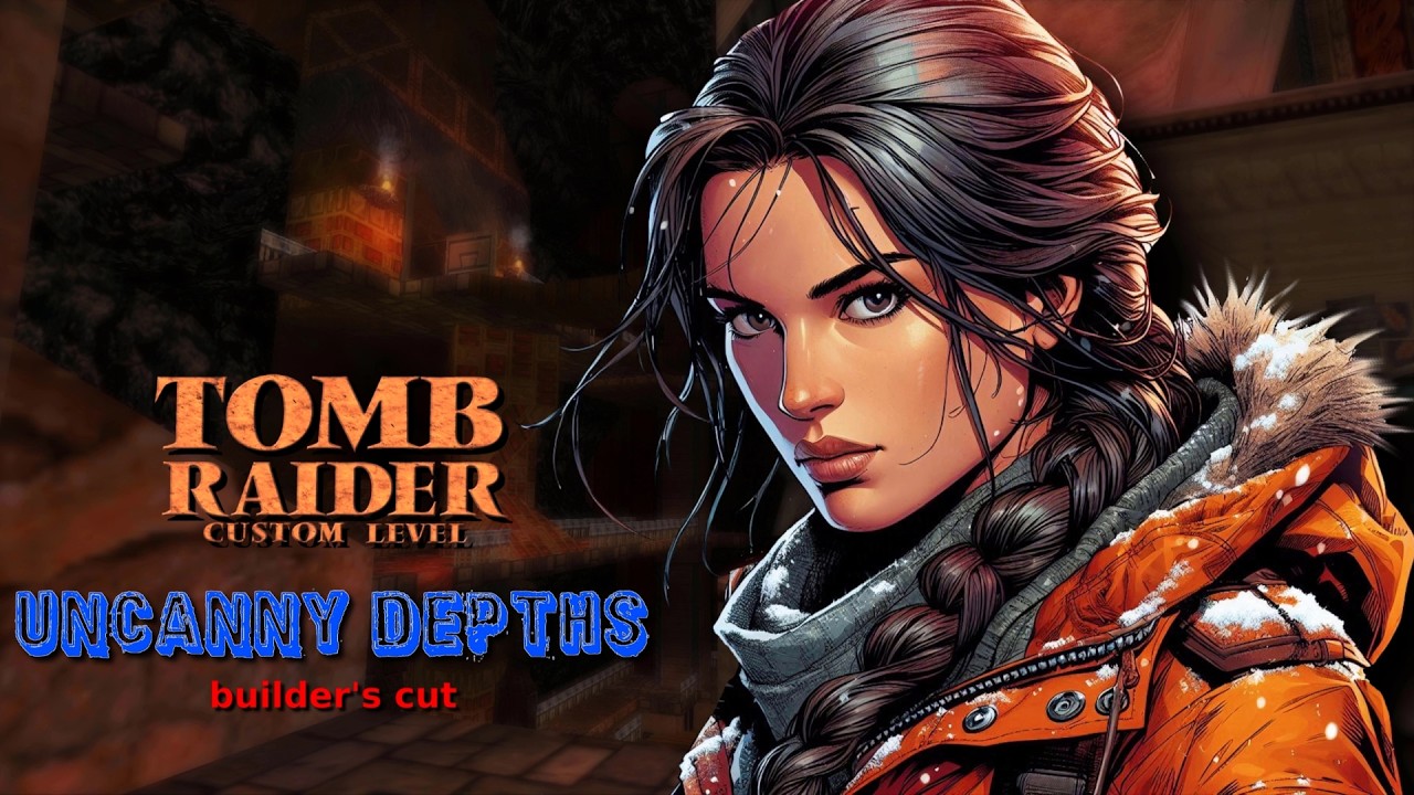 Zagrajmy w Custom Tomb Raider - Uncanny Depths - Builder's Cut BETA TEST odc. 4 #trle