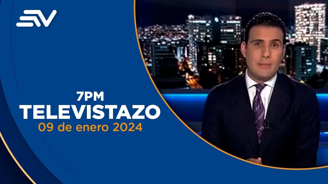 13 delincuentes asaltan a TC TV | Televistazo | Ecuavisa