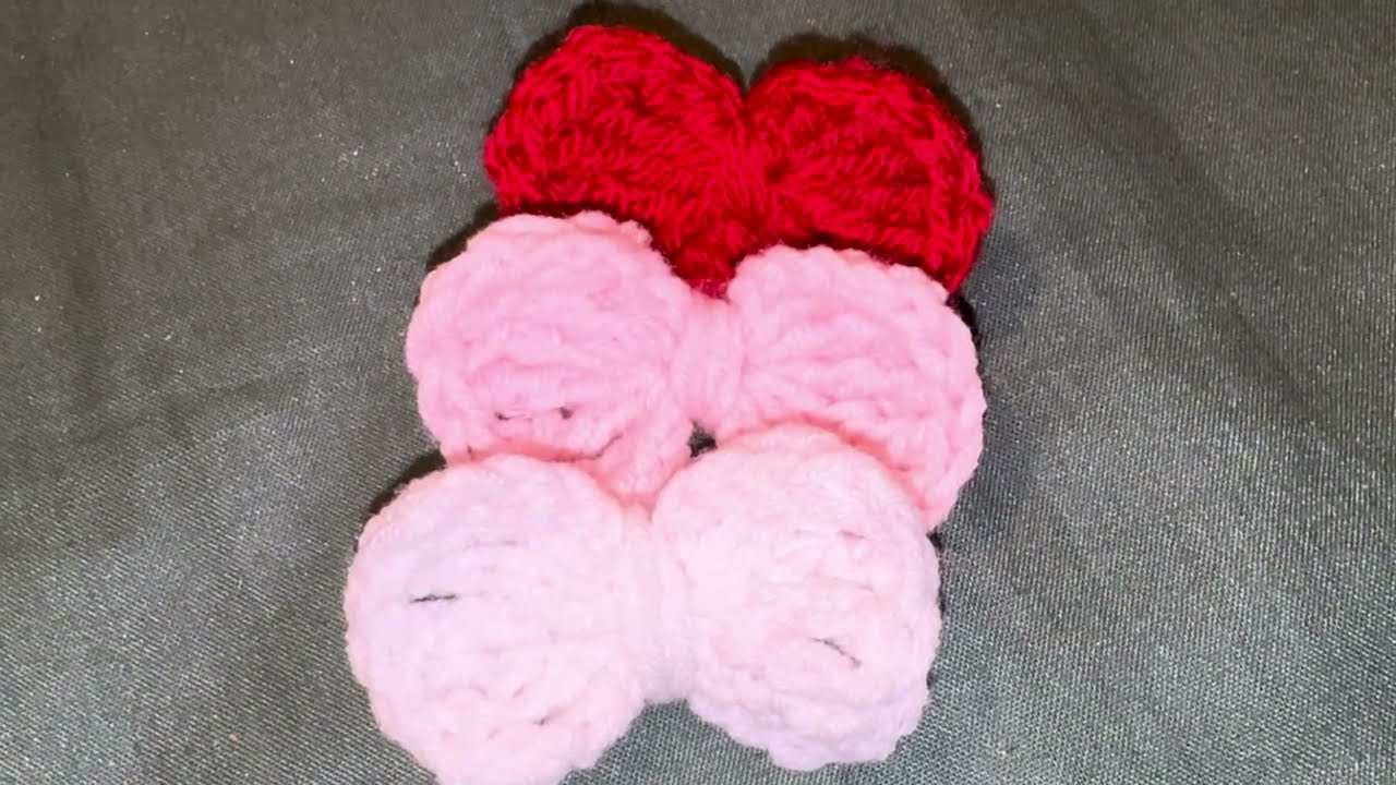 Crochet Hair Bow 🎀