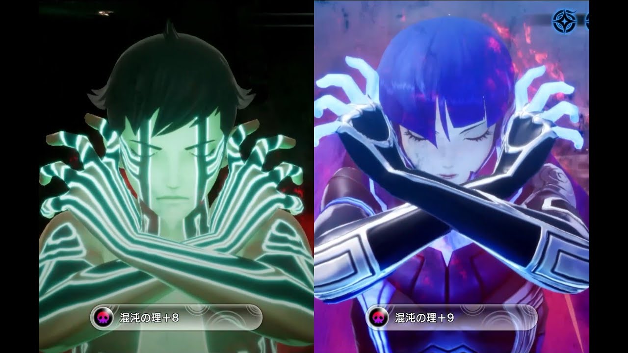 真・女神転生V 人修羅専用スキル集(人修羅 & 主人公Ver.)(BGM 真Ⅲ 通常戦闘)