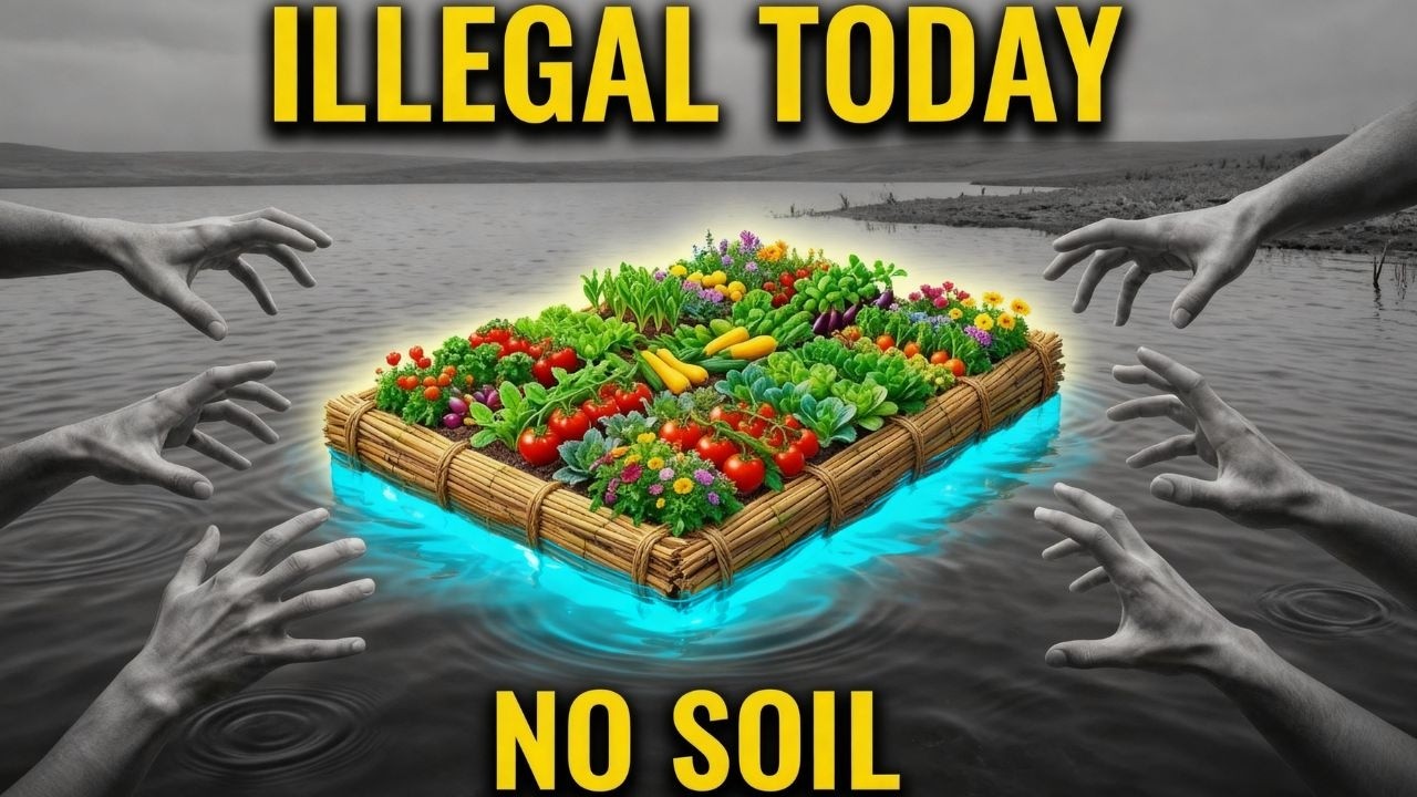 The 3000 Year Old NO-SOIL Garden System (Illegal Today)