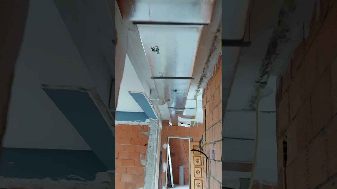Fabricación y colocación de Conductos para aire acondicionado.