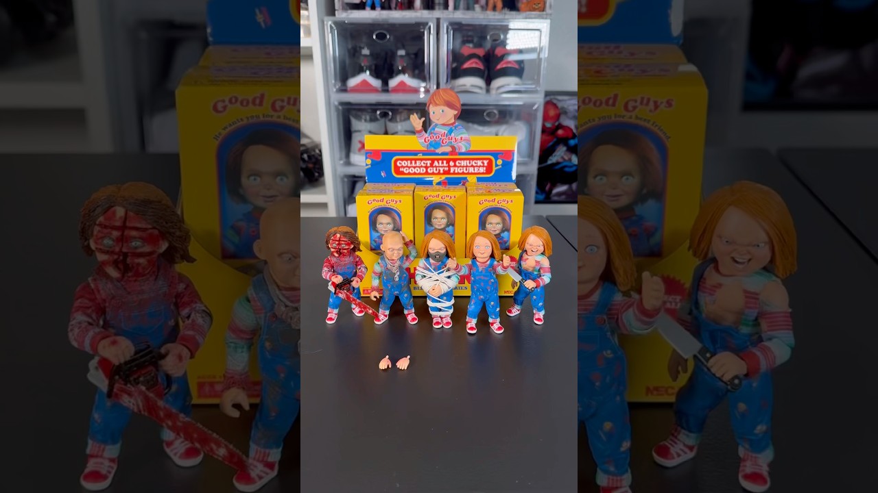 Neca Chucky Blindboxes🔪 #chucky #horror #slasher #actionfigures #blindbox #neca #horrormovies