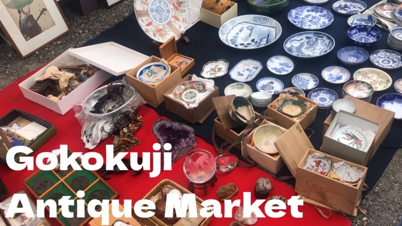 【骨董市】護国寺骨董市/着物や食器🍀雑貨がたくさん/Gokokuji Antique Market