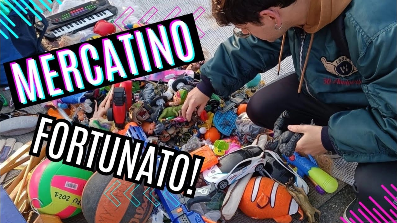 Mercatino dell'usato fortunato! | BARTHA PARLA | Retrogaming e Giocattoli vintage