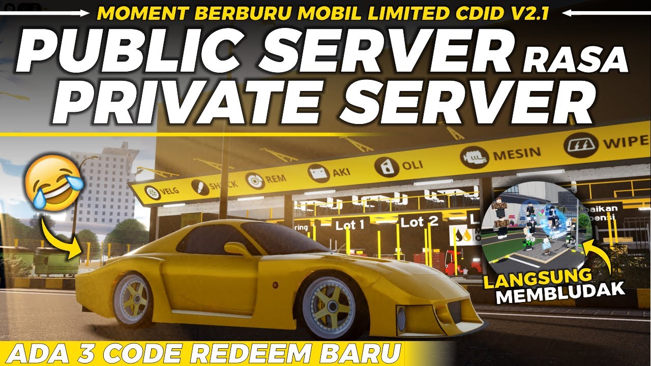 Pertama Kali Berburu Mobil Limited Sepi Gada Warga CDID WKWK 🤣​ - ROBLOX CDID Update V2.1
