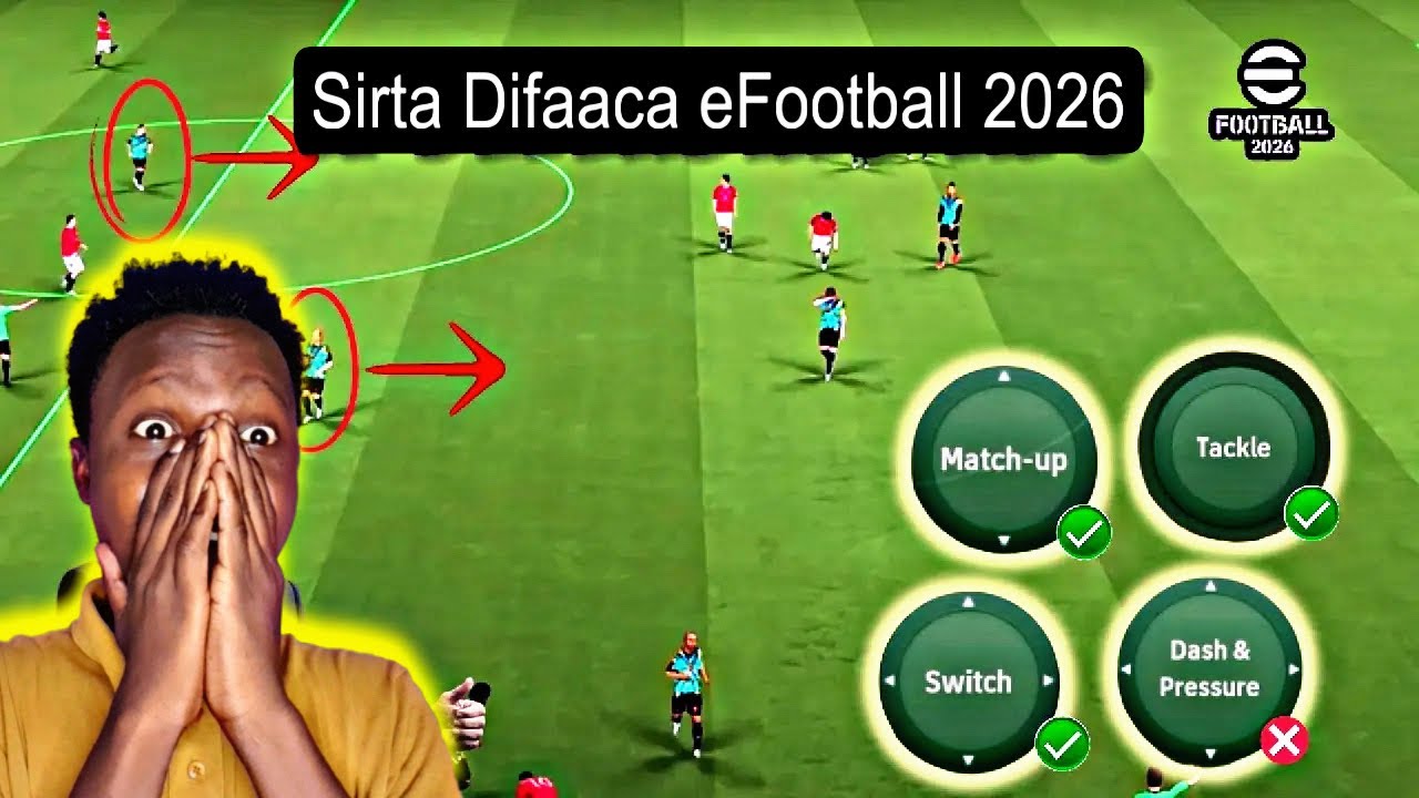 Baro 😱 Sirta Difaaca eFootball 2026 🤩 Weligaa Gool lagaama dhalin doono! 🔥 Hadaa sidaan sameyso