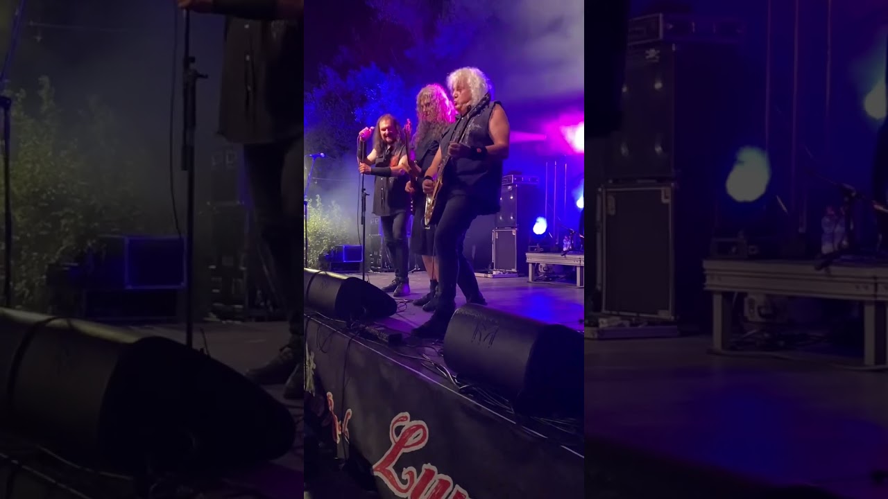 Ciano solo shot -  Living For The Night Time - LUPPOLO IN ROCK FESTIVAL WARM UP SHOW, July 2024