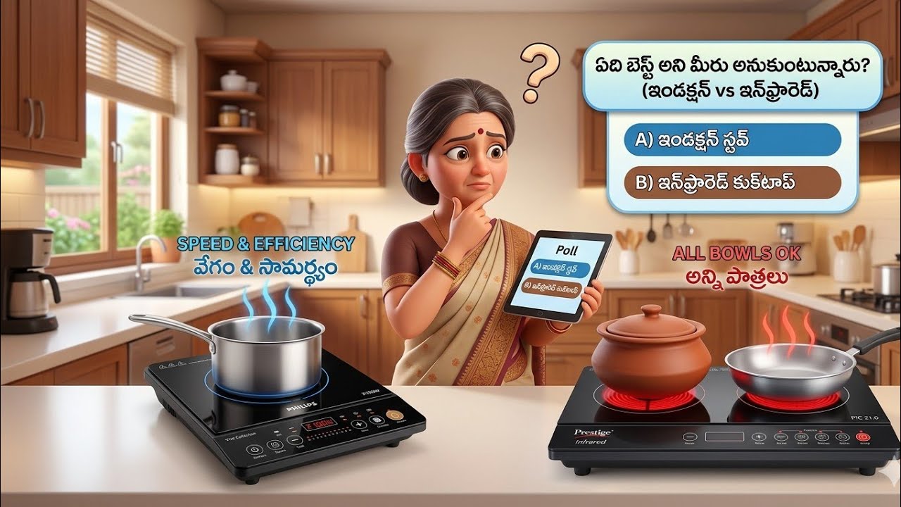 @Vashivolga is live! వీటిలో ఏది best అని.... 👈