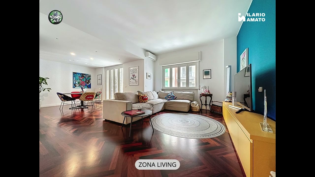 170 mq di eleganza, luce e comfort
